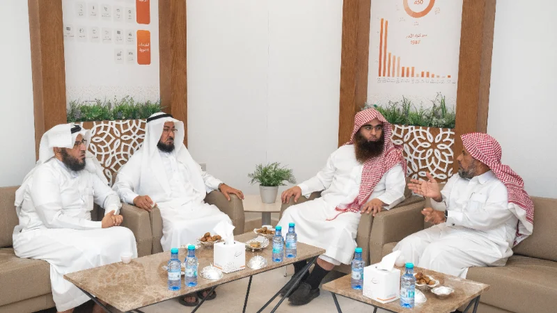 استضافة وكيل رئيس الشؤون الدينية بالمسجد النبوي