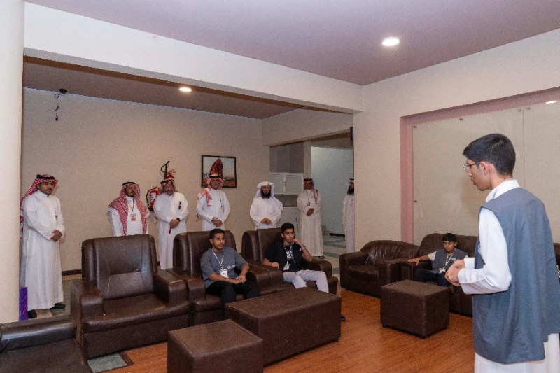 استضافة نائب الرئيس التنفيذي للشؤون الإدارية بجمعية العلوم والتقنية